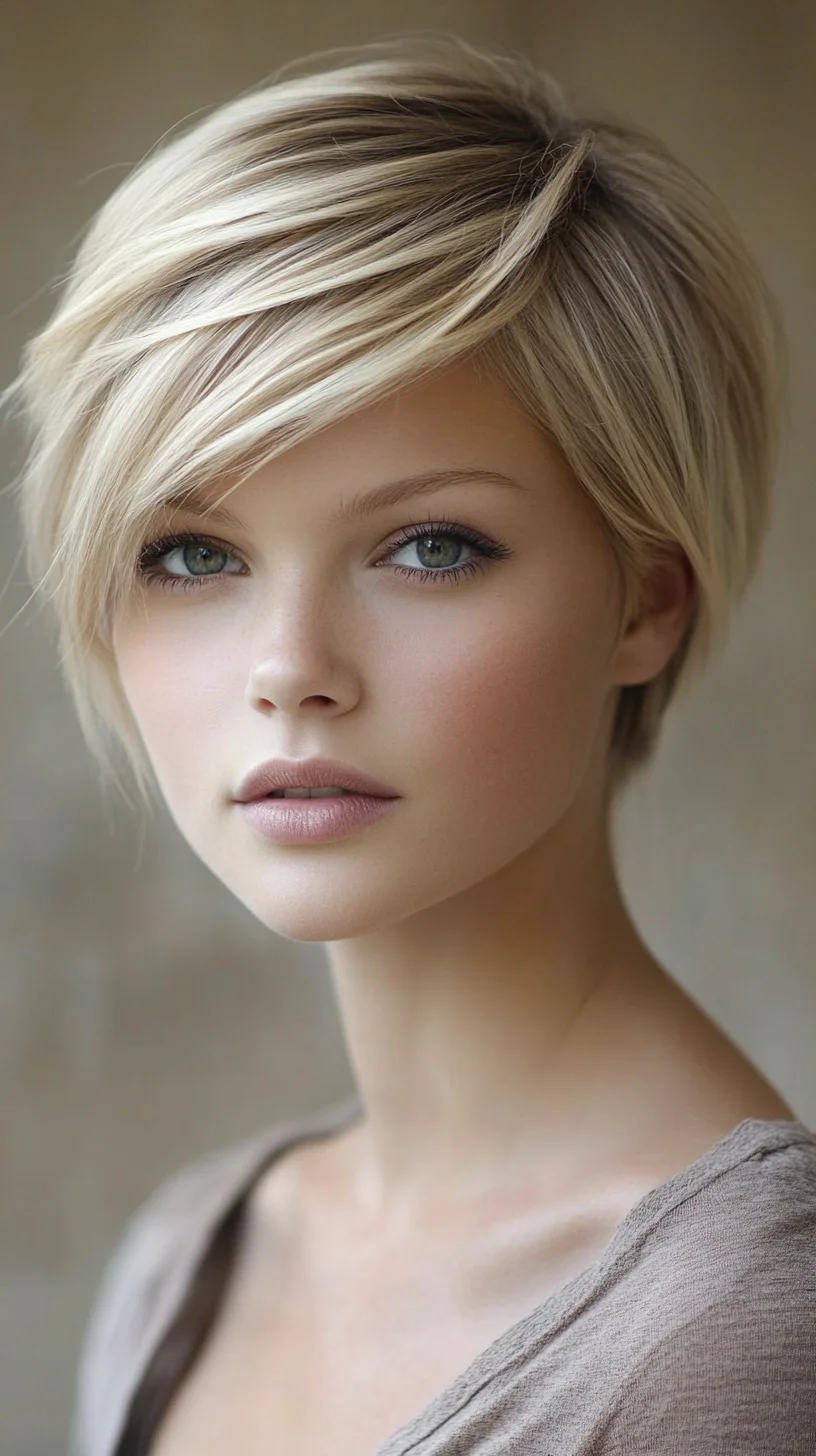 Effortlessly Chic: The Modern Textured Pixie Cut