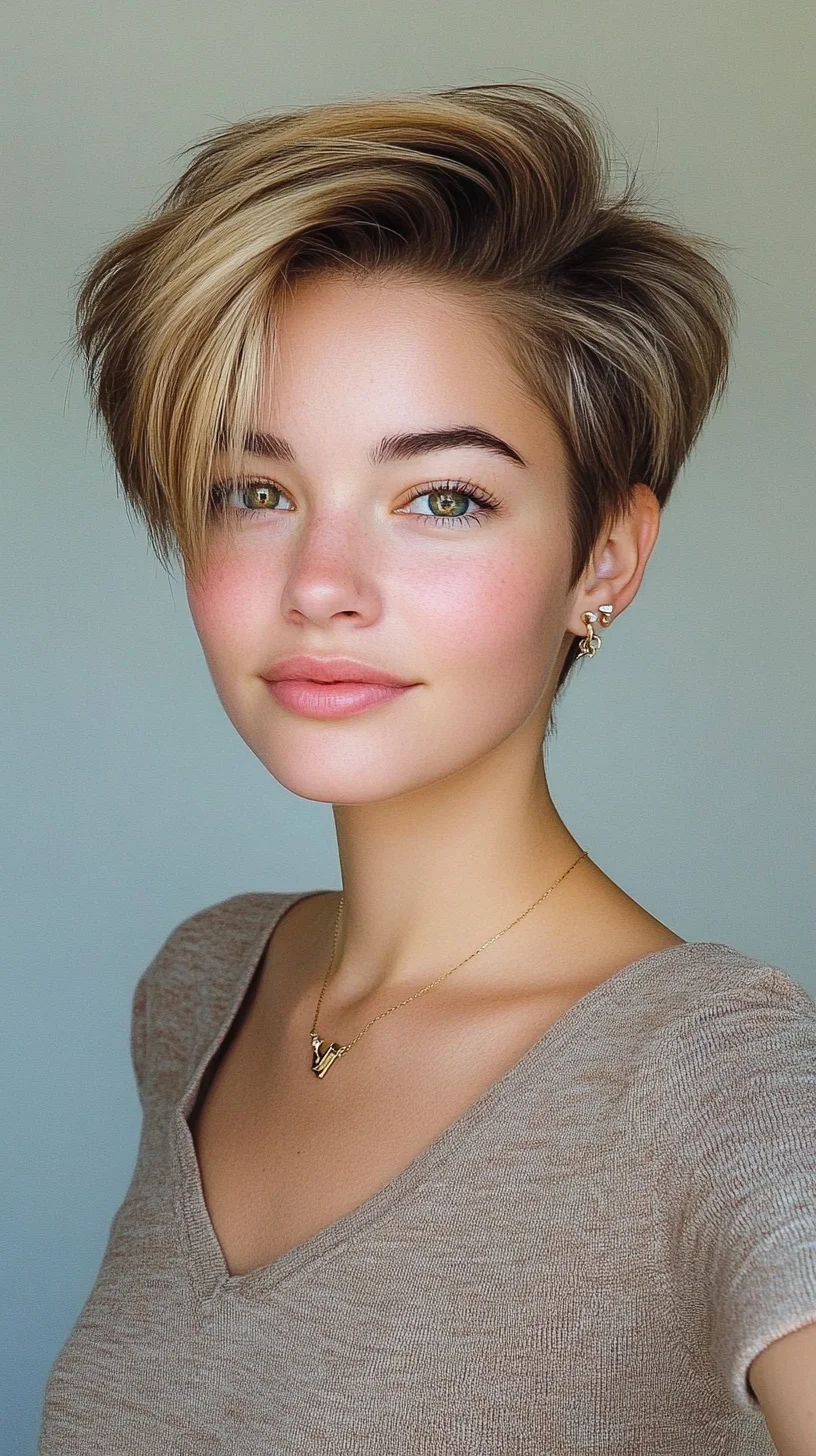 Effortlessly Chic: The Modern Textured Pixie Cut for a Fresh Look
