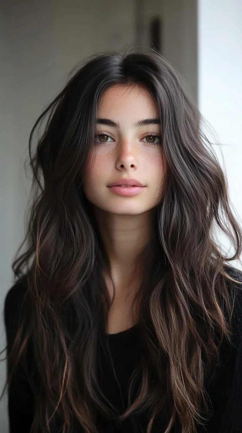 Effortlessly Chic: The Perfect Long Wavy Hair for a Carefree Look