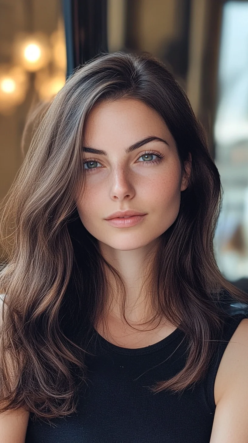 Effortlessly Chic: The Perfect Luscious Layered Waves Hairstyle