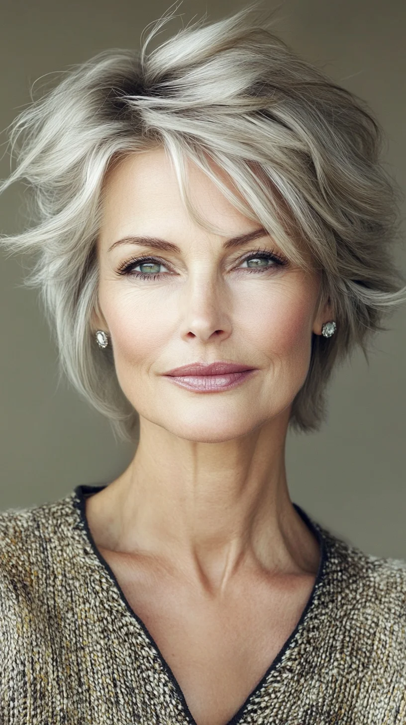 Effortlessly Chic: The Textured Layered Bob for a timeless, modern look