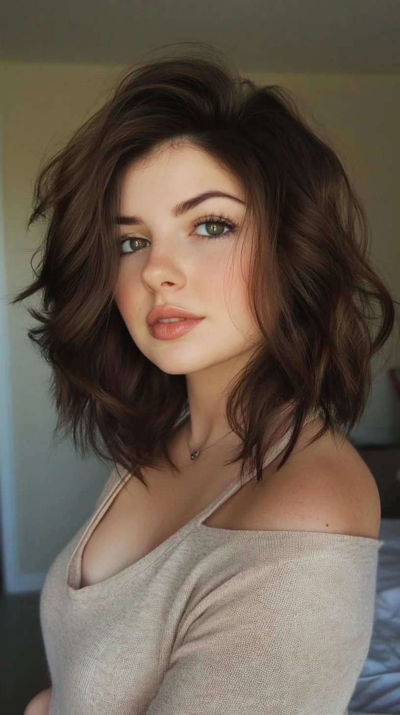 Effortlessly Chic: The Textured Lob That Transforms Your Look