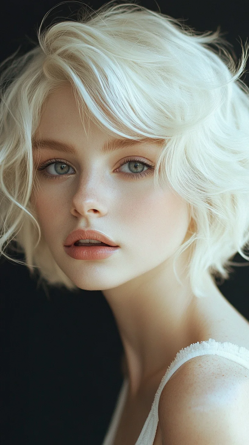 Effortlessly Chic: The Textured Ombre Bob That Turns Heads