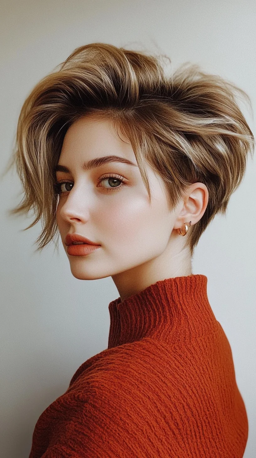 Effortlessly Chic: The Textured Pixie Cut for Modern Style