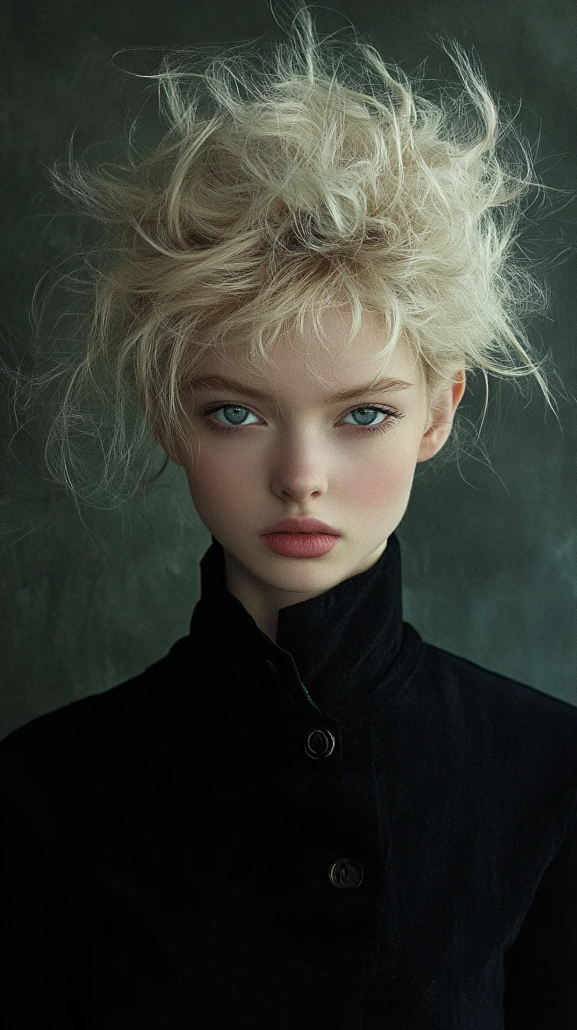 Effortlessly Chic: The Textured, Voluminous Pixie Cut