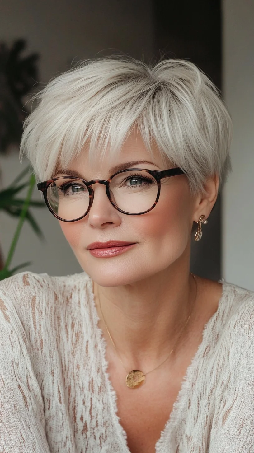 Effortlessly Chic Wispy Pixie: The Perfect Blend of Modern Elegance and Versatility