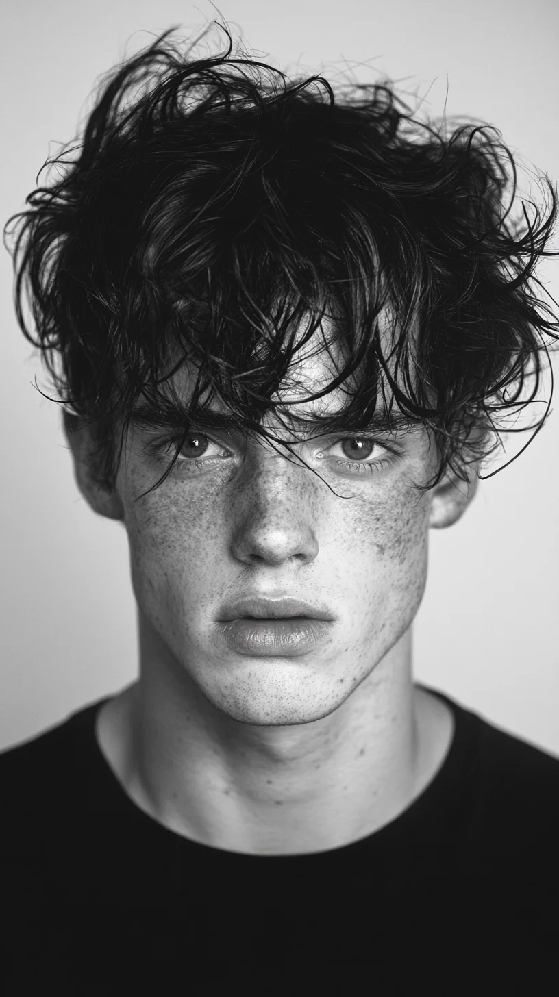 Effortlessly Cool: Embrace the Art of Tousled Texture for a Modern Vibe