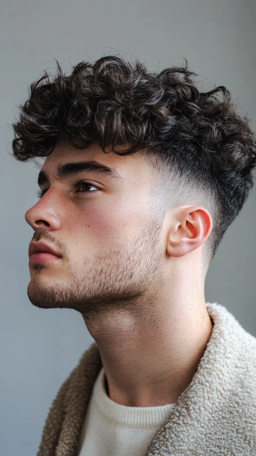 Effortlessly Cool: Master the Perfect Curly Fade for Any Occasion