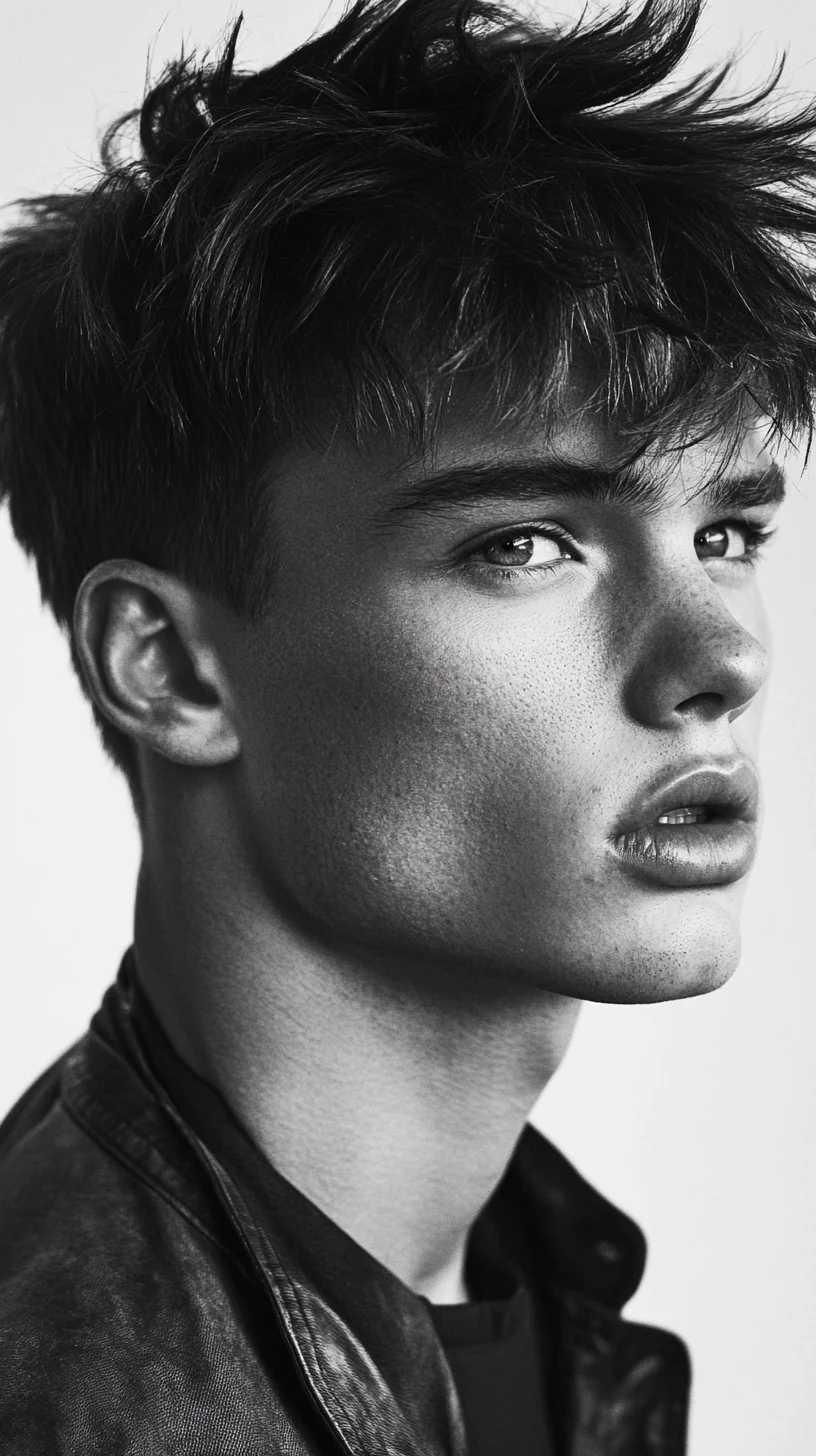 Effortlessly Cool: Mastering the Edgy Black Leather Look