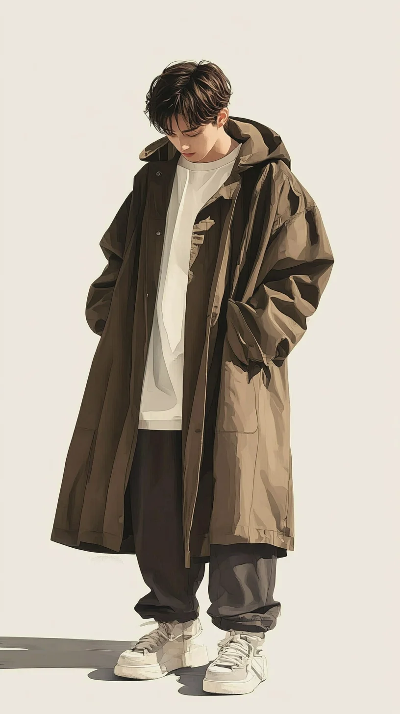 Effortlessly Cool: Mastering the Oversized Layered Look for Urban Chic
