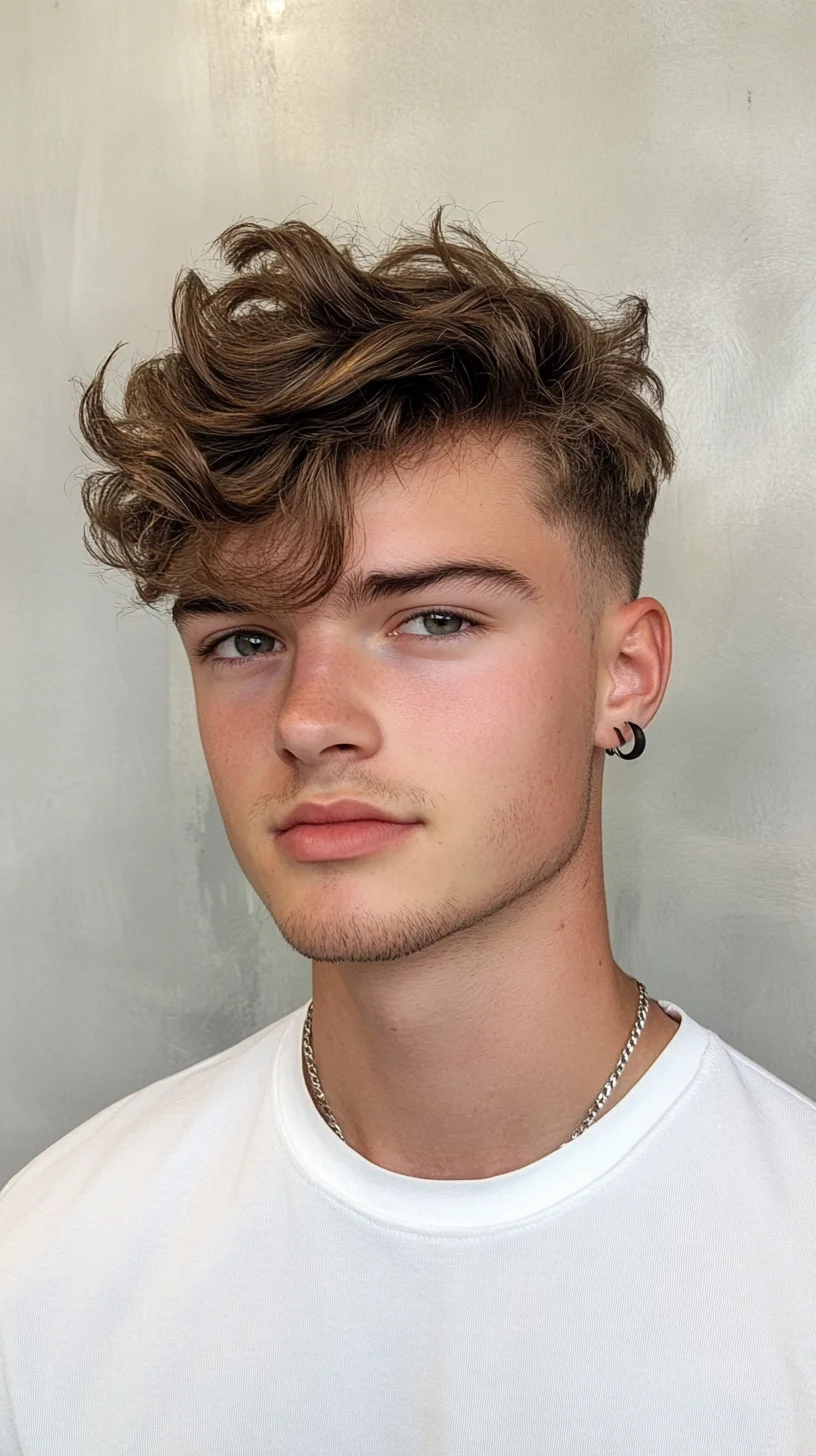 Effortlessly Cool: Mastering the Textured Curly Hair Look for Every Occasion