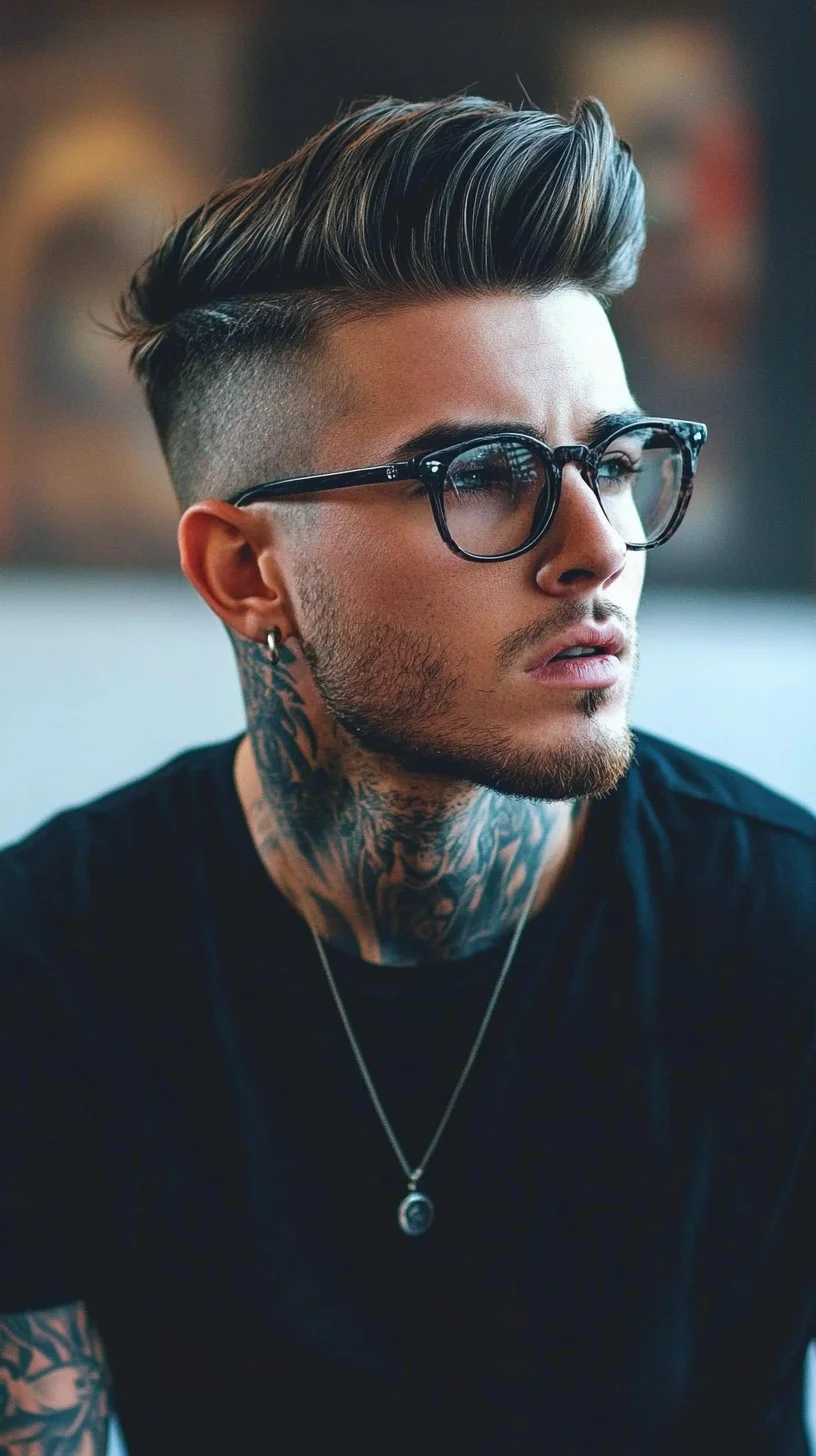 Effortlessly Cool: The Modern Edge of Tapered Cuts and Statement Accessories
