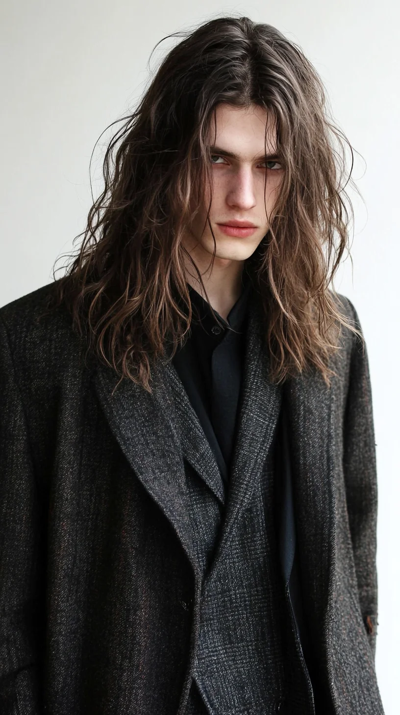Effortlessly Edgy: Embrace the Art of Untamed Layers in Men's Fashion