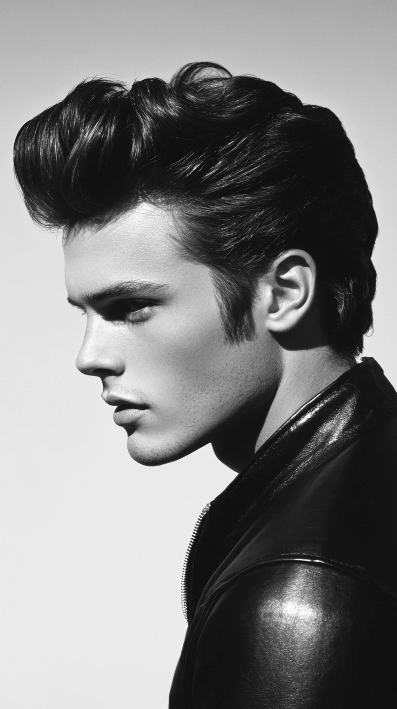 Effortlessly Edgy: Embrace the Classic Rockabilly Hairdo