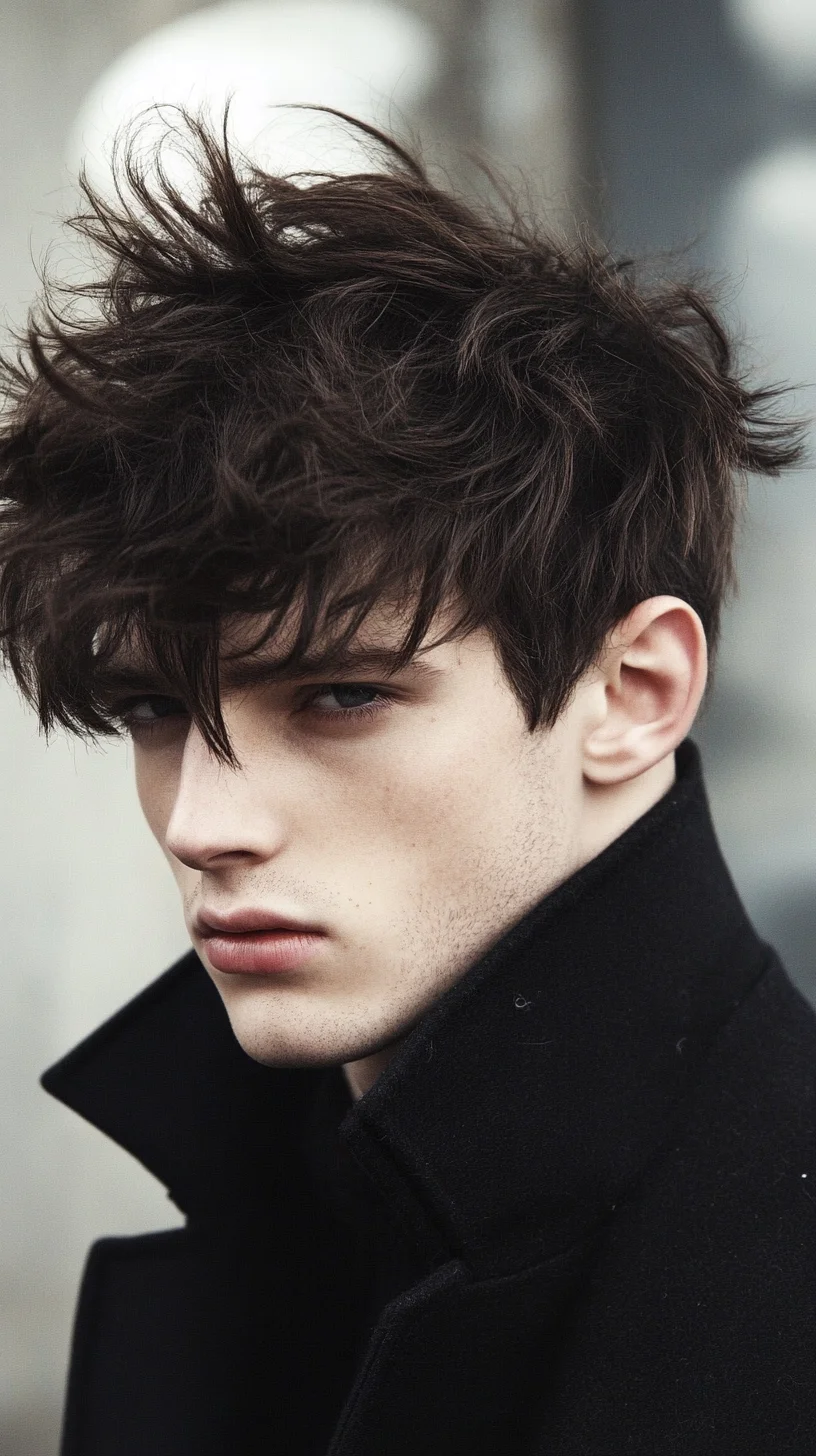 Effortlessly Edgy: Mastering the Modern Textured Hairstyle