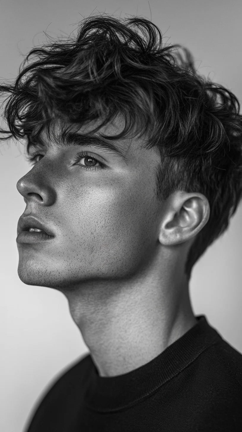 Effortlessly Edgy: Mastering the Modern Tousled Hairdo