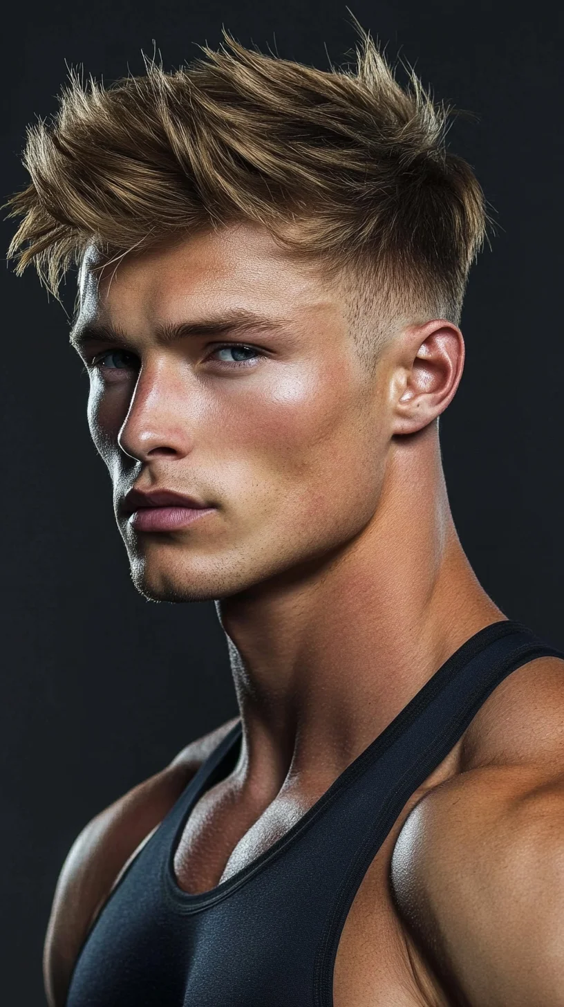 Effortlessly Edgy: The Modern Textured Crop for a Bold Look