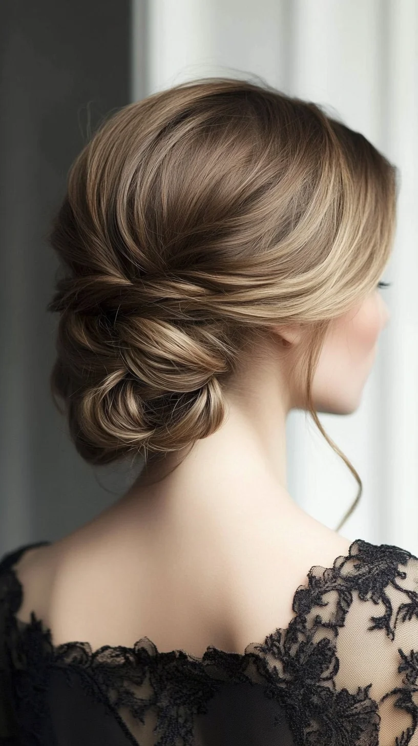 Effortlessly Elegant Low Bun: A Timeless Hairstyle for Any Occasion