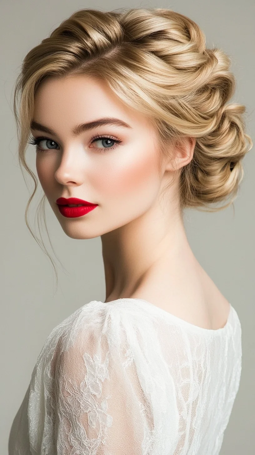Effortlessly Elegant: The Perfect Updo for a Timeless Look