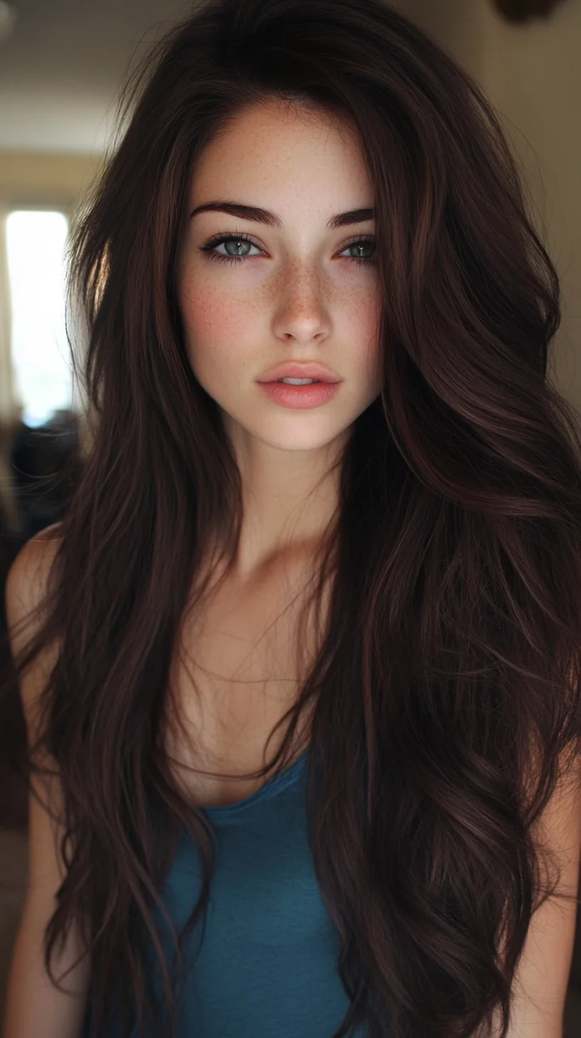 Effortlessly Glamorous: The Lush, Voluminous Long Hair Look