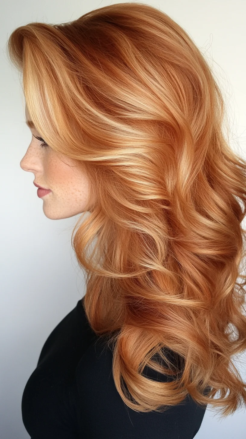 Effortlessly Glamorous Waves: The Perfect Blend of Volume and Shine