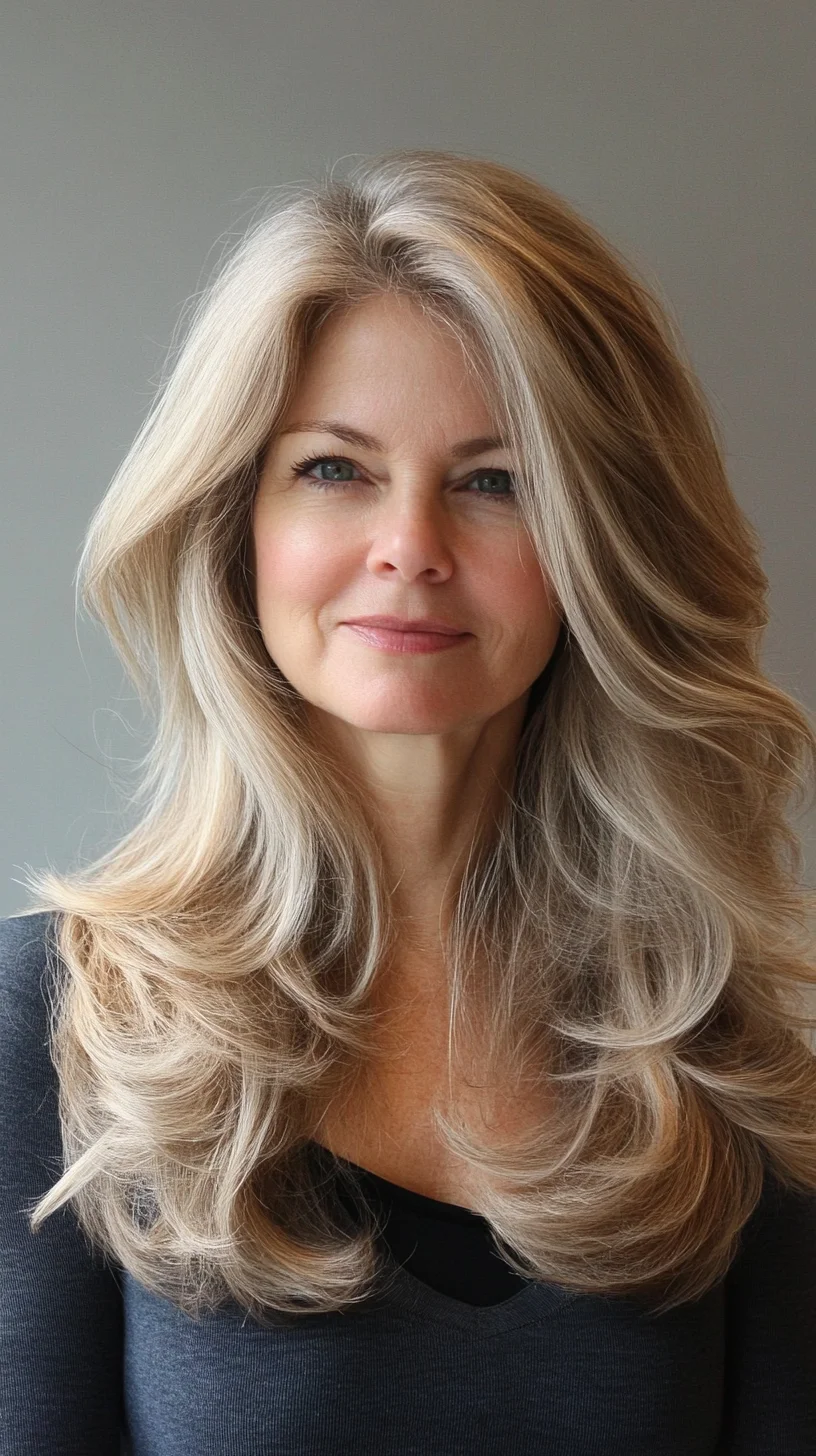 Effortlessly Luminous Volume: The Perfect Hairdo for Timeless Elegance