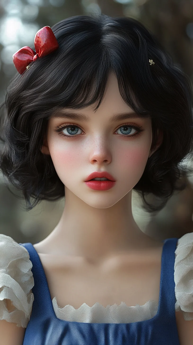 Effortlessly Playful: The Chic Short Curly Bob with Retro Flair