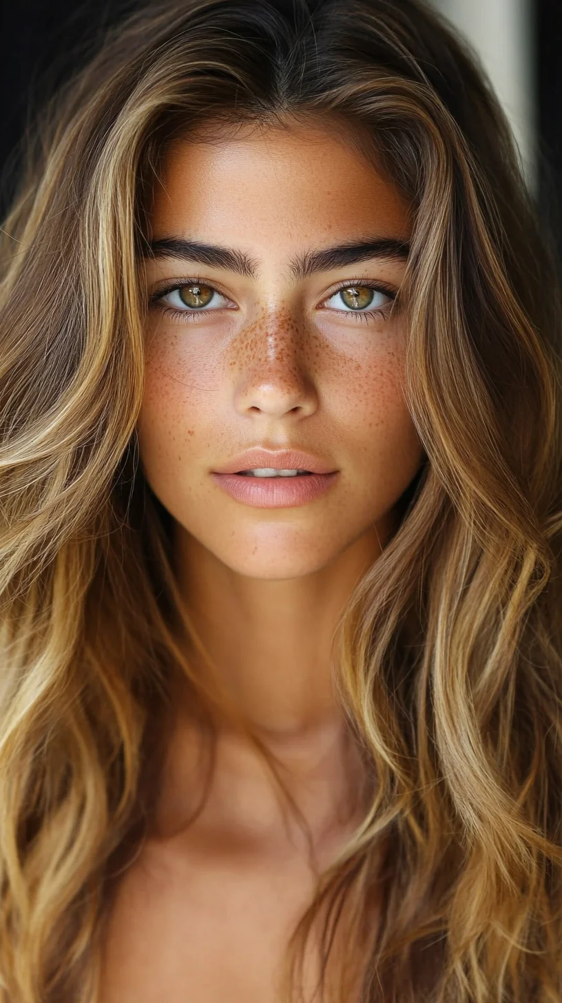 Effortlessly Radiant Beachy Waves for a Boho-Chic Vibe