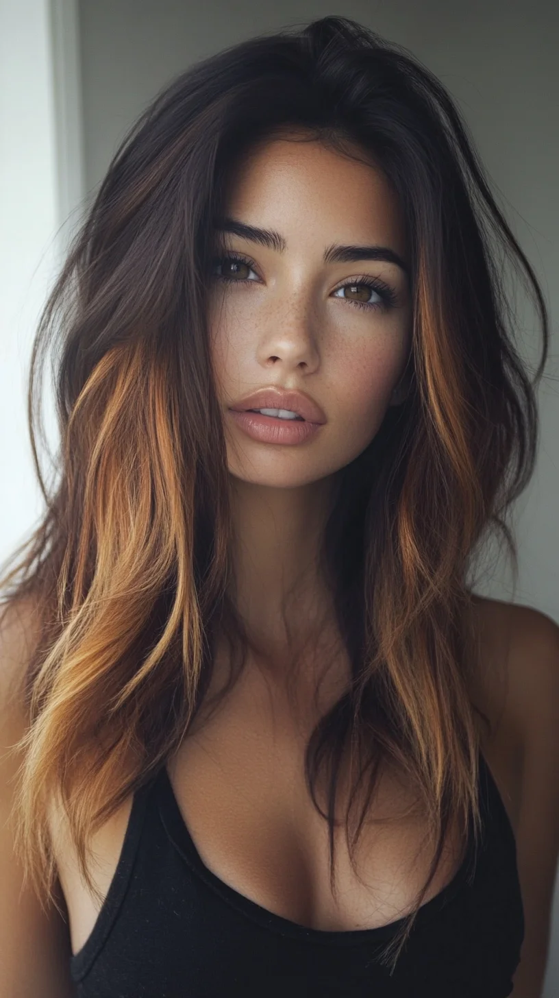 Effortlessly Radiant: The Perfect Blend of Waves and Luminous Highlights