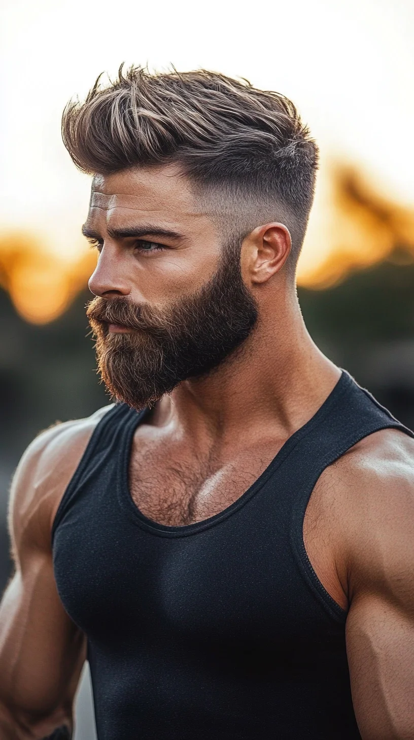 Effortlessly Rugged: Mastering the Modern Beard and Hair Trend