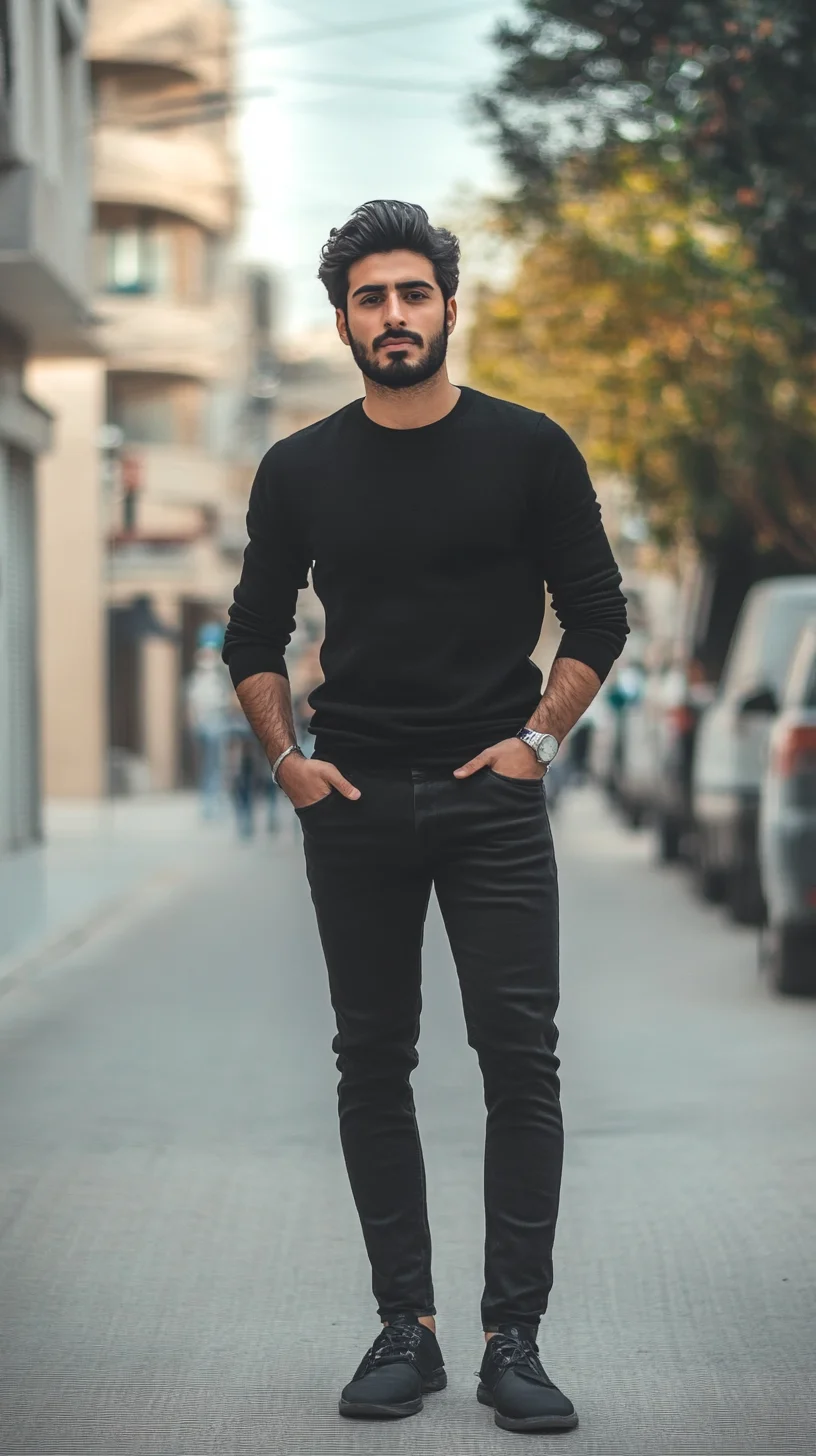 Effortlessly Sleek: Mastering the Monochrome Casual Style