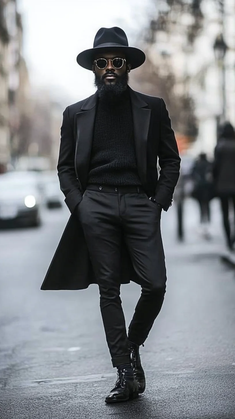 Effortlessly Sophisticated: Mastering the All-Black Men’s Style