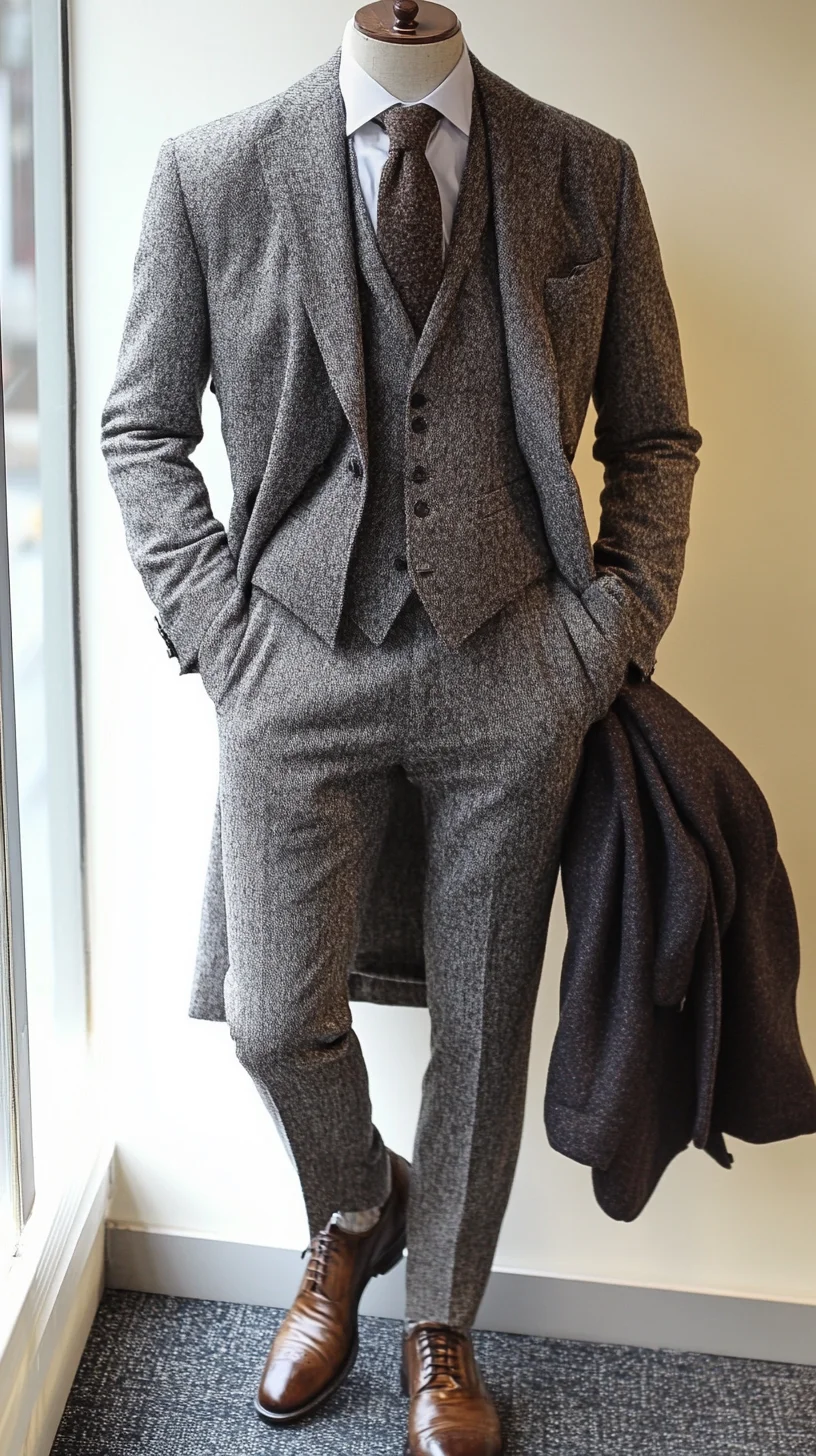 Effortlessly Sophisticated: The Timeless Appeal of Tailored Tweed Suits