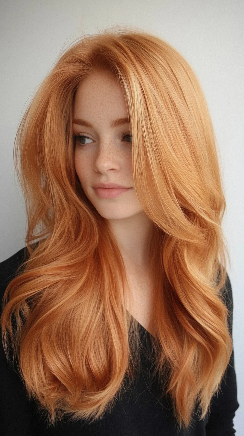 Effortlessly Stunning: The Luscious Long Waves of Copper Radiance