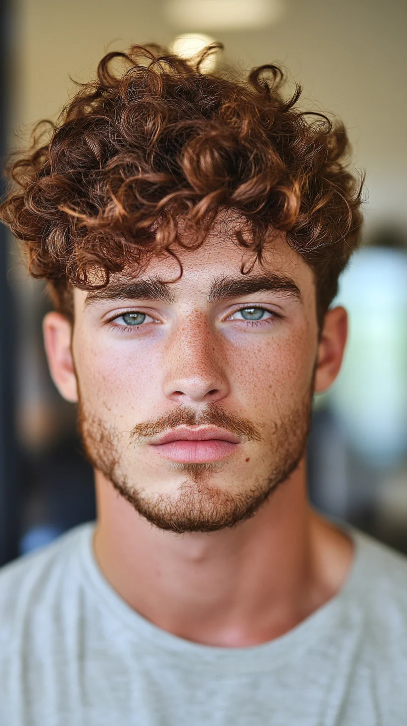 Effortlessly Stylish: Embrace the Charismatic Appeal of Soft, Curly Locks