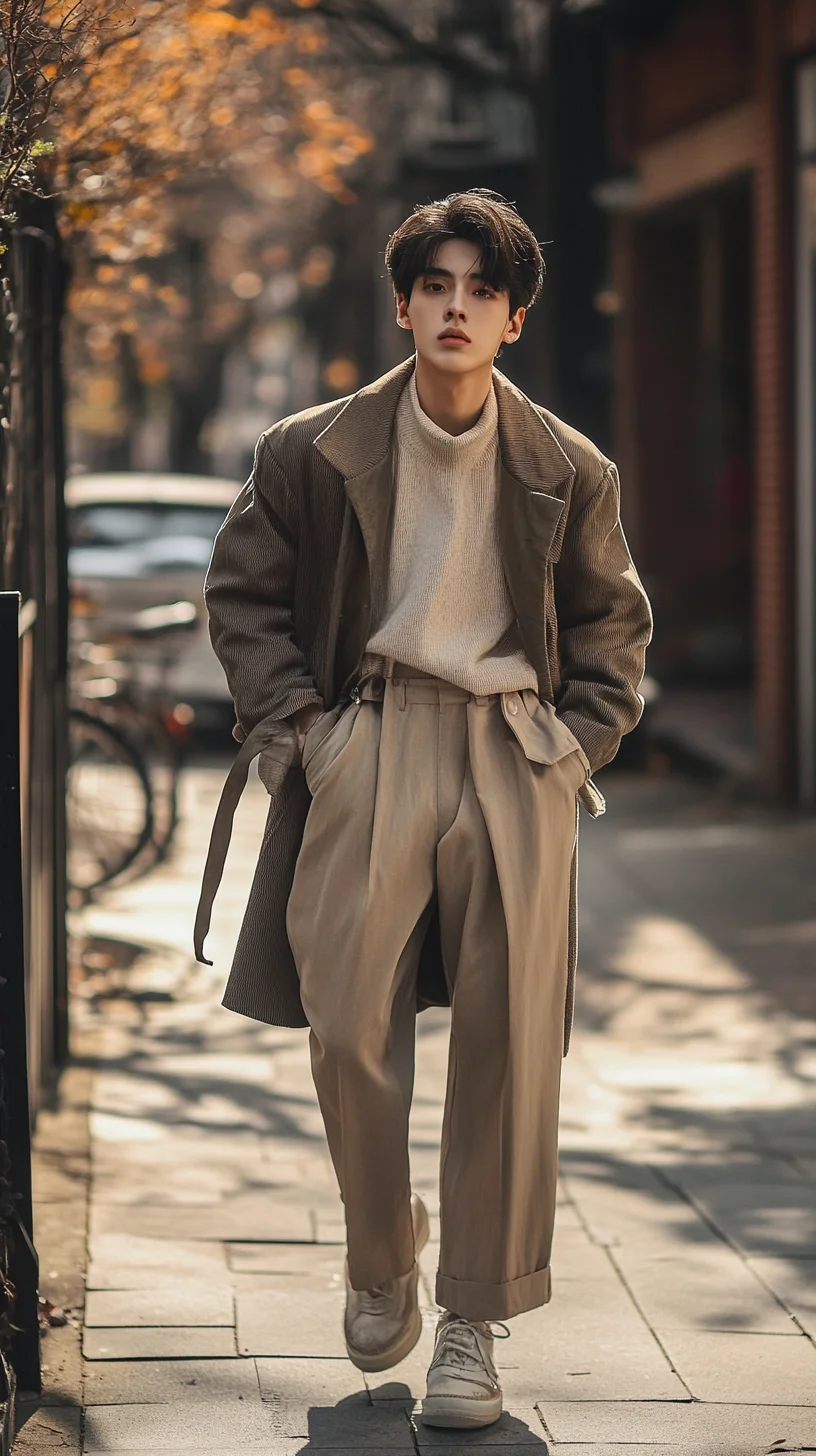 Effortlessly Stylish: Embrace the Chic Contrast of Textures in Men’s Fashion
