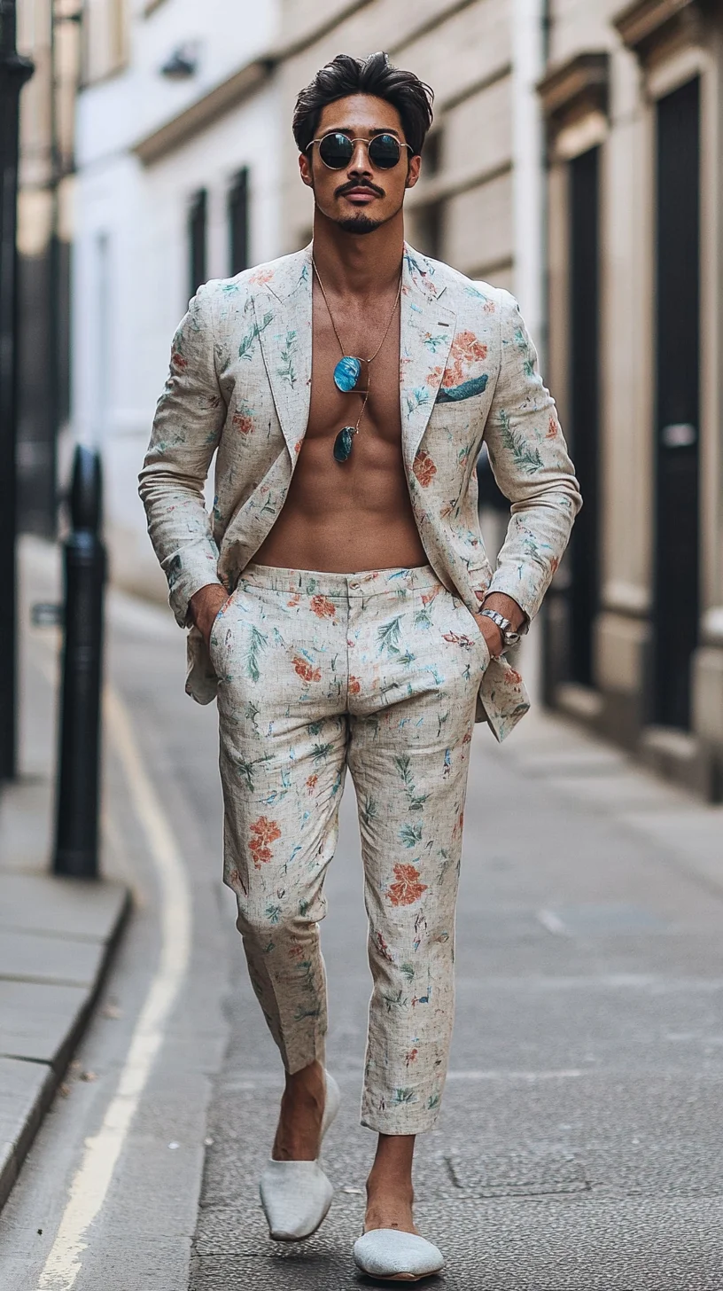 Effortlessly Stylish: Floral Suits for a Bold Statement Look