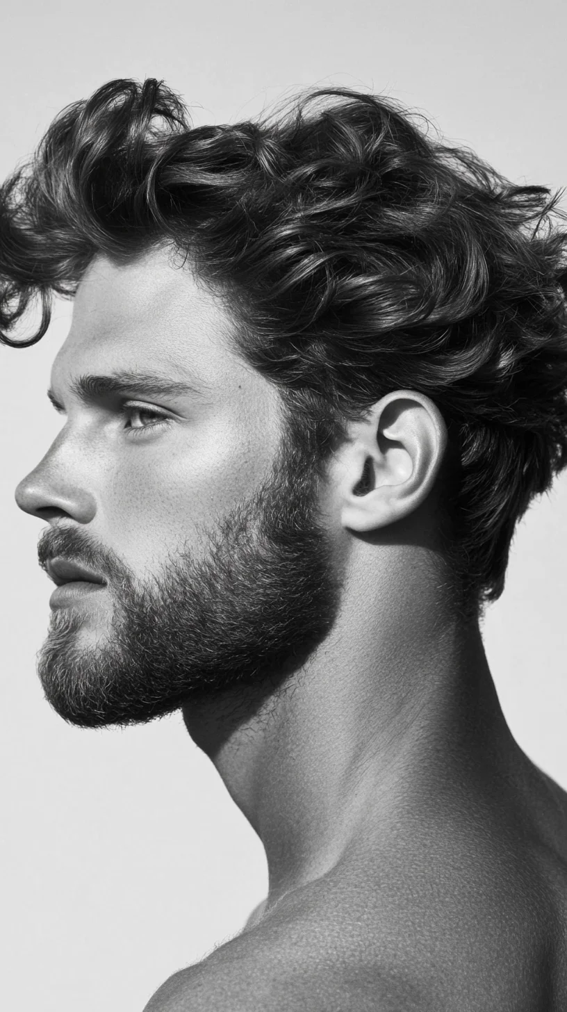 Effortlessly Stylish: Mastering the Art of Wavy, Textured Hair