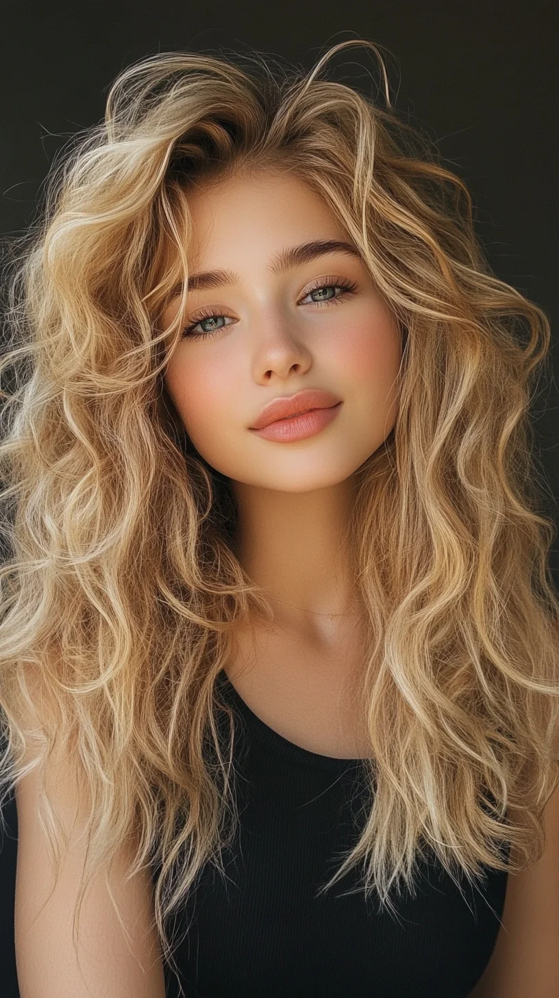 Effortlessly Tousled Waves: The Perfect Blend of Volume and Texture