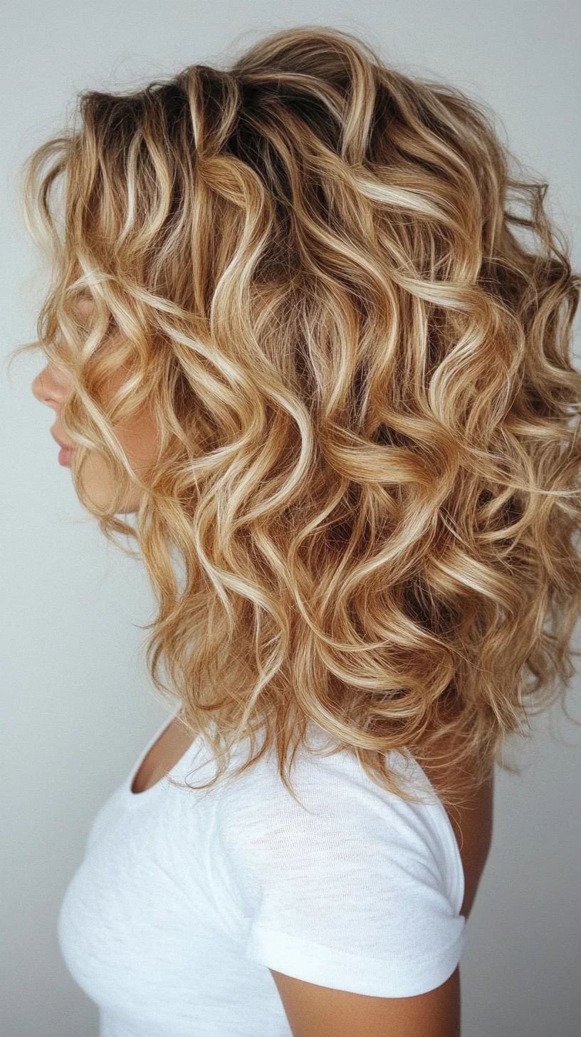 Effortlessly Voluminous Curly Locks for a Stunning Everyday Look