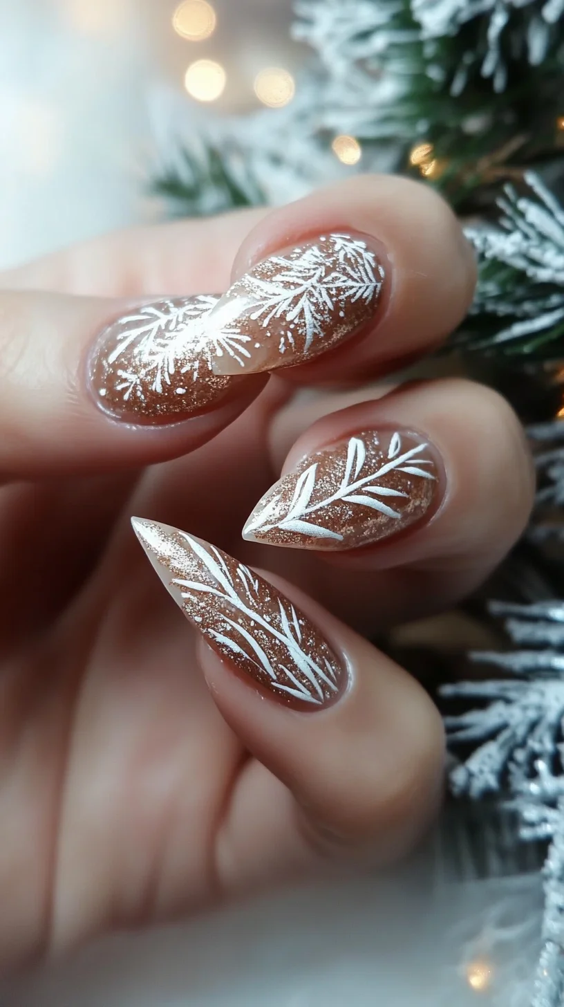Elegant Autumn Leaves: Fall-Inspired Nail Art for a Chic Seasonal Look
