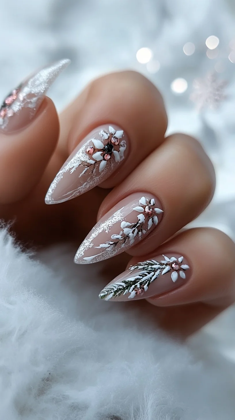 Elegant Floral Tips: Elevate Your Nail Game with Stunning Artistry