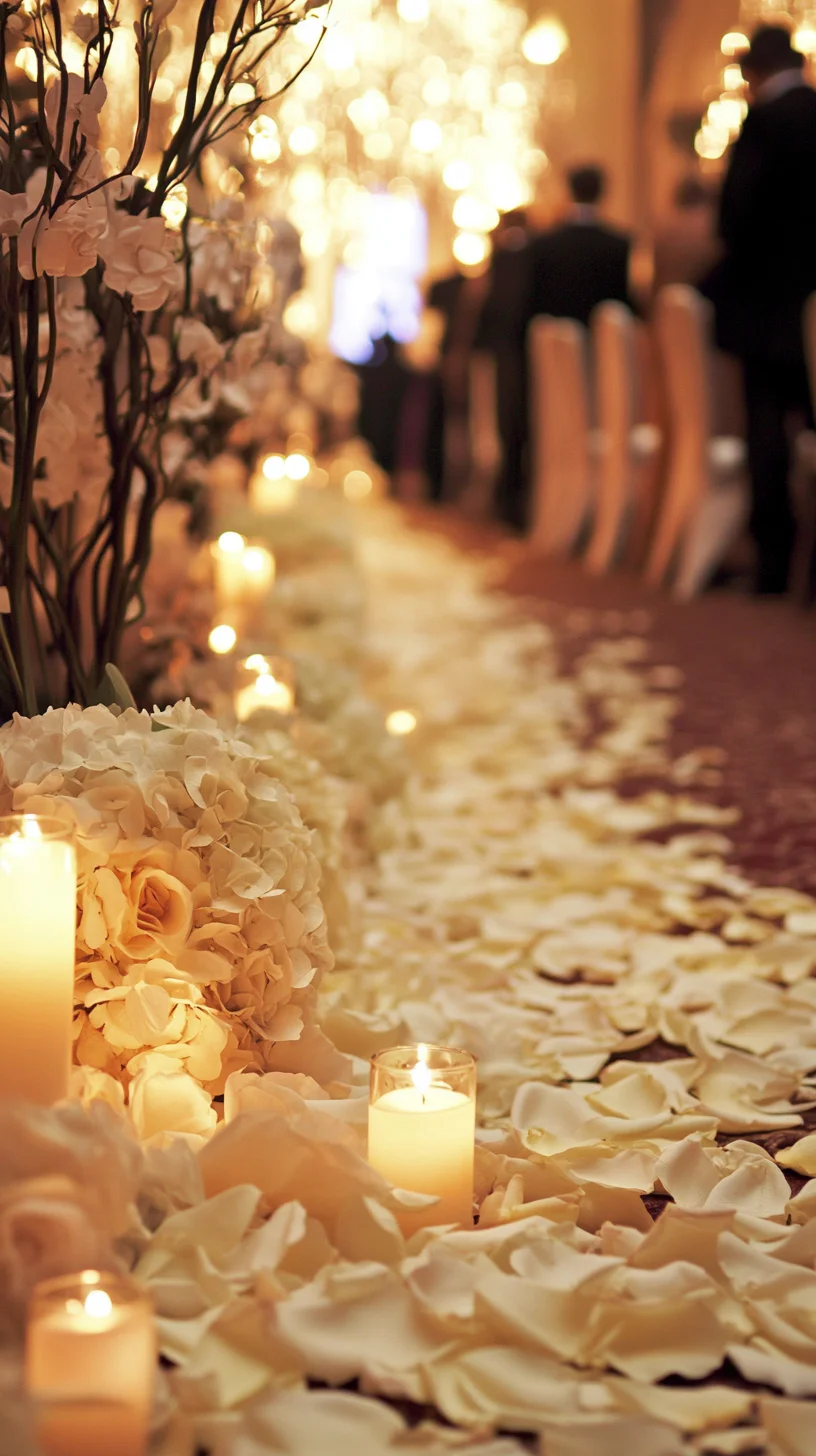 Elegant Romance: Create a Dreamy Atmosphere with Soft Lighting and Floral Accents