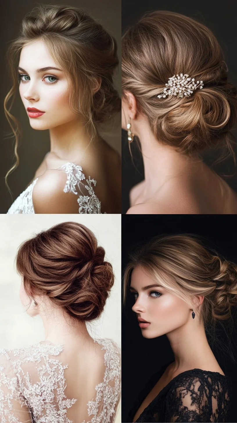 Elegant Updo with Intricate Detailing: Perfect for Special Occasions