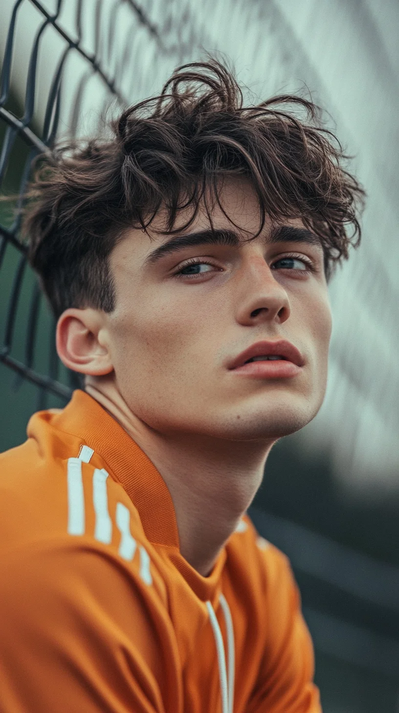 Elevate Your Casual Look: The Bold Orange Sporty Vibe