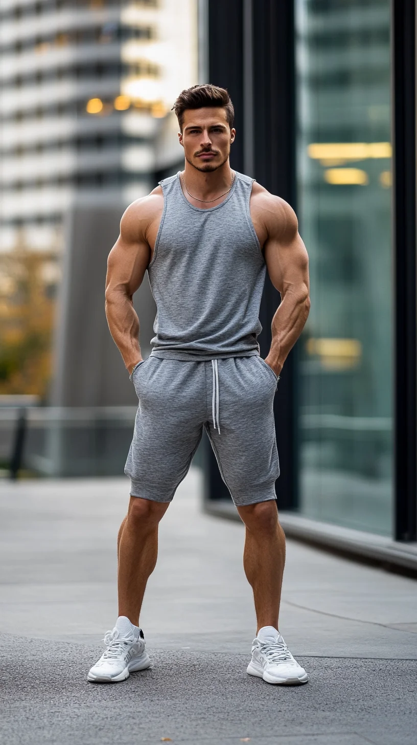 Elevate Your Casual Look: The Ultimate Gray Activewear Ensemble