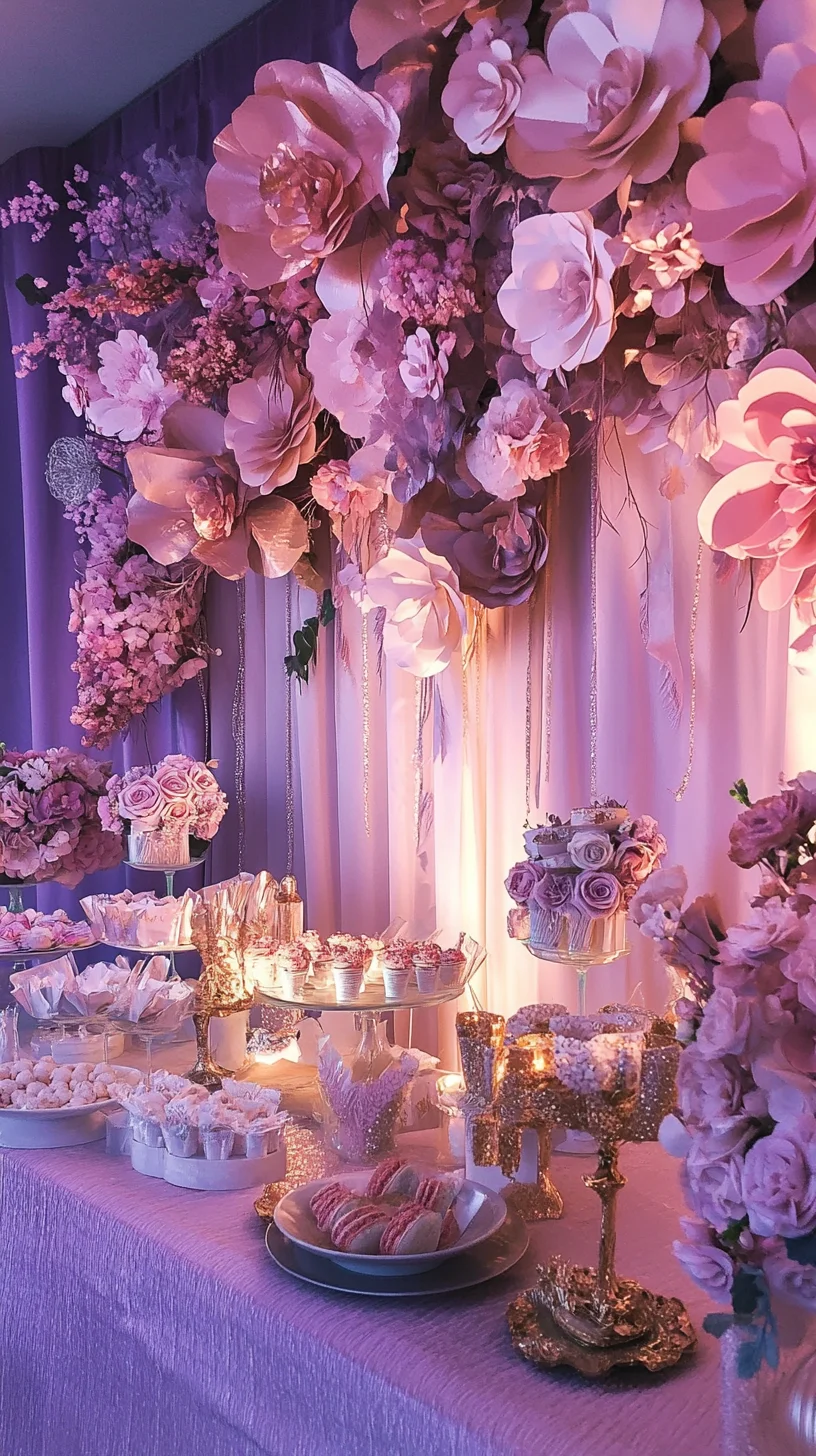 Elevate Your Celebrations with Enchanting Blush Floral Decor