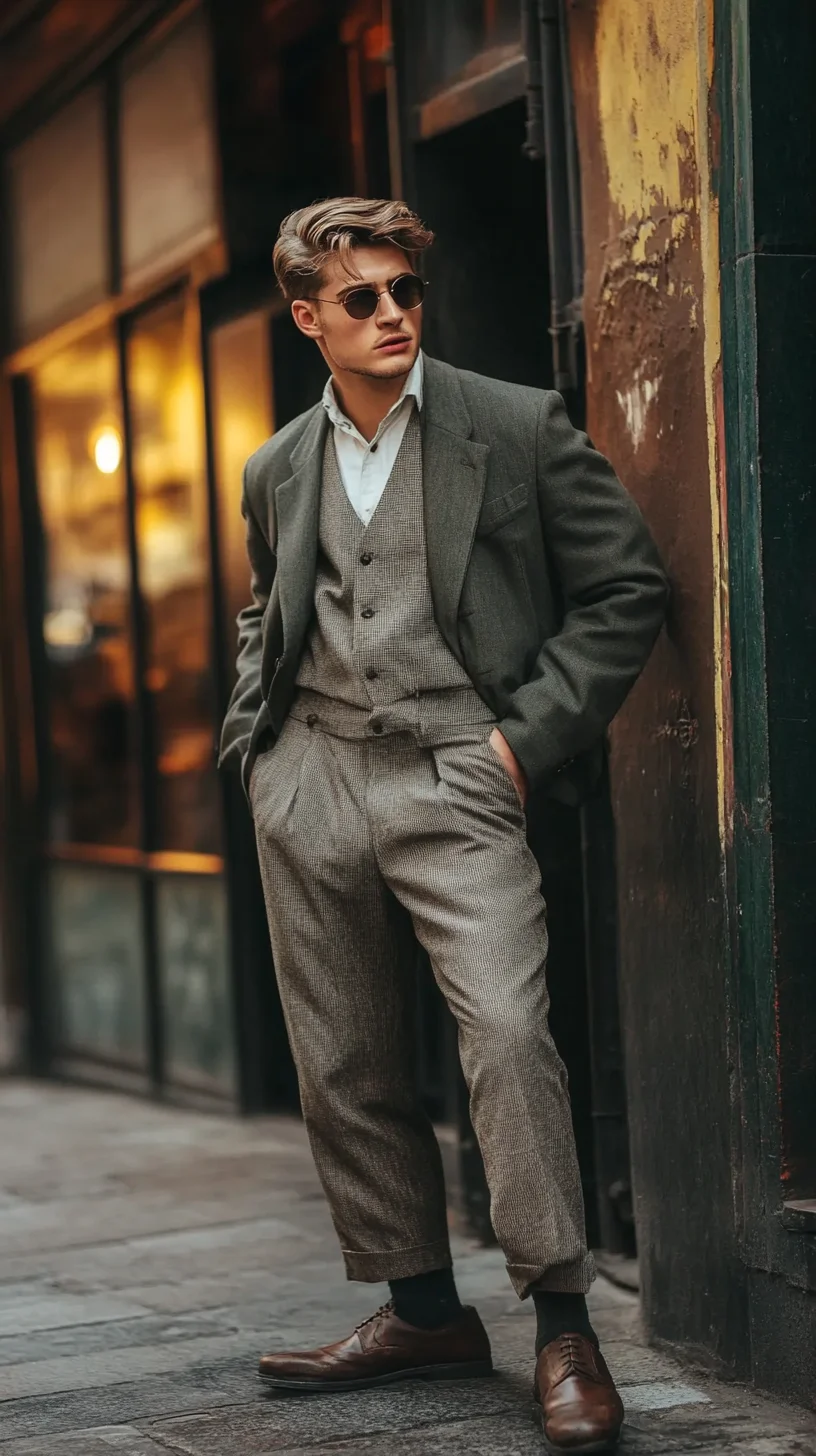 Elevate Your Elegance: Embrace the Modern Tailored Three-Piece Suit