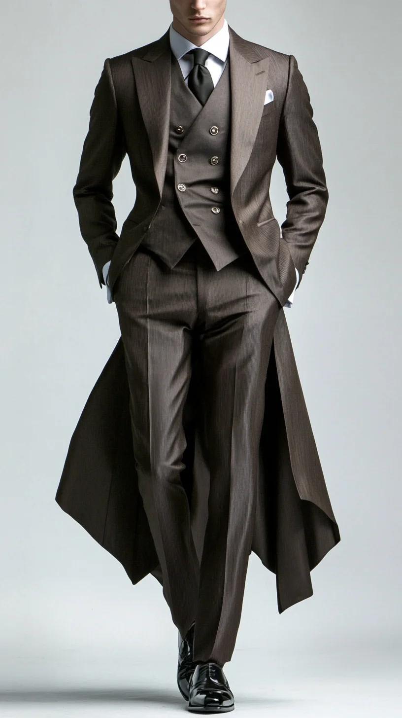 Elevate Your Elegance: Mastering the Modern Tailcoat Suit