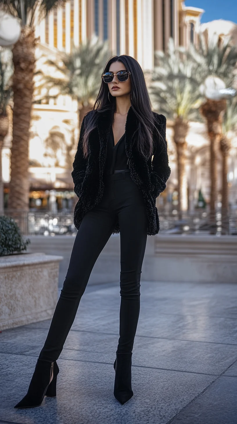 Elevate Your Elegance: Mastering the Sleek All-Black Ensemble